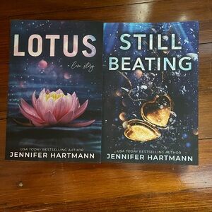Lotus and Still Beating Books by Jennifer Hartmann